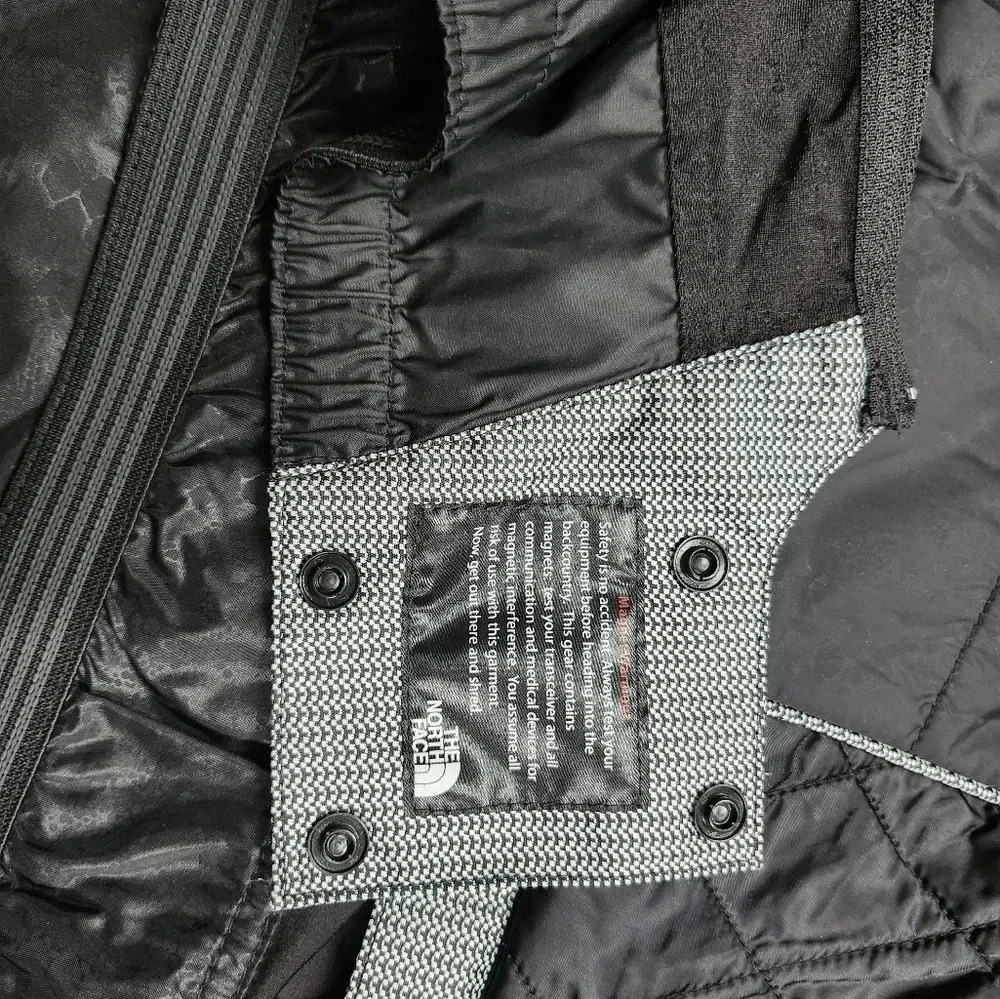 North‎ Face Womens Black  White Ski Jacket Size S - Picture 6 of 7